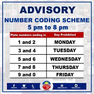 color coding makati|The 2024 Guide to Number Coding in the Philippines.